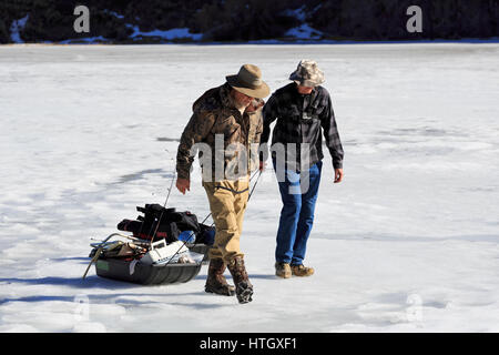 Eagle Valley Reservoir, Spring Valley State Park, Pioche, Nevada, USA Stockfoto
