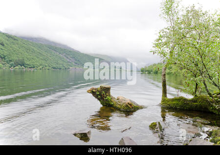 Die Lagunen, Llanberis, Nordwales Stockfoto