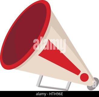 Mundstück-Symbol, Cartoon-Stil, auf weiß Stock Vektor