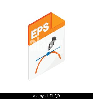 EPS-Symbol, isometrischen 3d Stil Stock Vektor