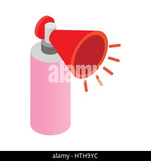 Megaphon Symbol, isometrischen 3d Stil Stock Vektor