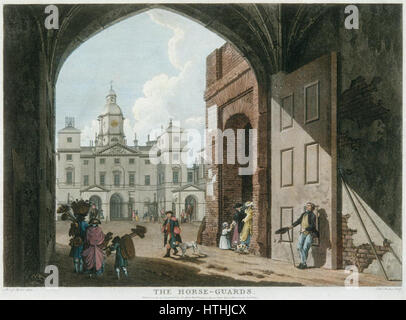 Die Horse Guards, durch Edward Rooker nach Michael Angelo Rooker, 1768 - Gac 01220 Stockfoto