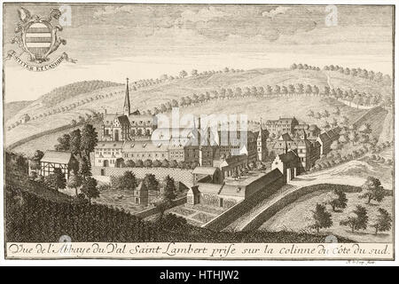 Seraing, Abbaye du Val-Saint-Lambert, Remacle Le Loup, ca. 1740 Stockfoto