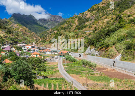 Serra de Água, Madeira, Portugal. Stockfoto