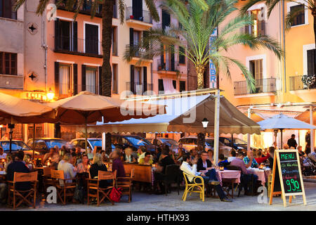 Placa De La Llotja, Palma, Mallorca, Spanien Stockfoto