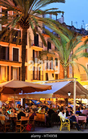 Placa De La Llotja, Palma, Mallorca, Spanien Stockfoto