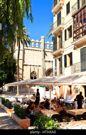 Placa De La Llotja, Palma, Mallorca, Spanien Stockfoto