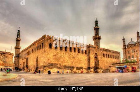 Al-Nasir Muhammad Moschee in Kairo - Ägypten Stockfoto