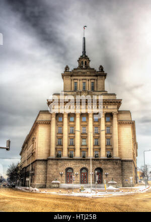 Nationalversammlung-Gebäude in Sofia - Bulgarien Stockfoto