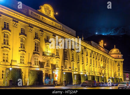 Die Hofburg (Hofburg) in Innsbruck - Österreich Stockfoto