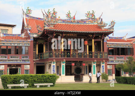 Malaysia, Penang, Georgetown, Seh Tek Tong Cheah Kongsi, chinesischer Clan Haus, Stockfoto