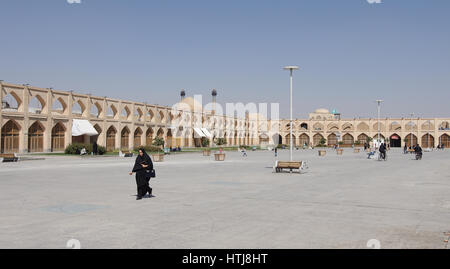 ISFAHAN, IRAN - 12. Oktober 2016: Panorama der Meydan-e Imam Ali am 12. Oktober 2016 in Isfahan, Iran Stockfoto