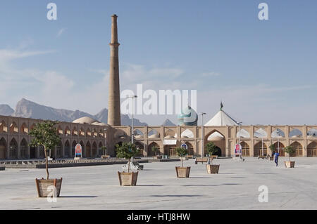 ISFAHAN, IRAN - 12. Oktober 2016: Panorama der Meydan-e Imam Ali am 12. Oktober 2016 in Isfahan, Iran Stockfoto
