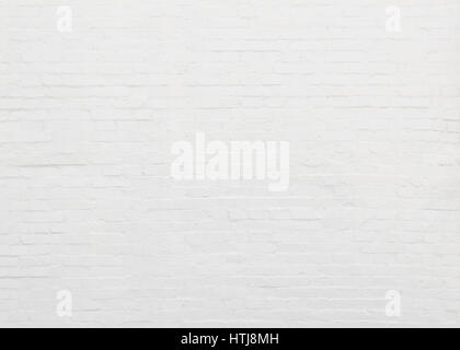 Weiße Ziegel Wand Textur und Hintergrund Stockfoto