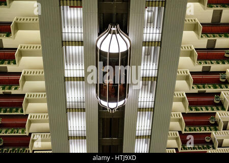 Innere des Hyatt Regency Hotel Atlanta, Georgia, USA Stockfoto