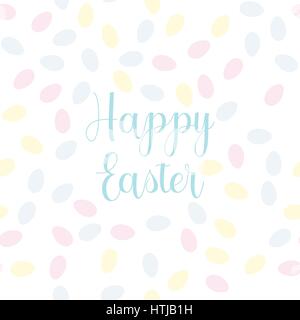 Muster mit Ostereiern Stock Vektor