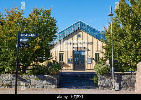 Tropenhaus in Universität Uppsala Botanischer Garten, Uppsala, Schweden, Skandinavien Stockfoto