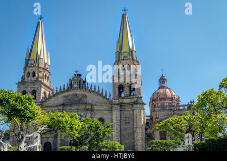 Guadalajara Kathedrale - Guadalajara, Jalisco, Mexiko Stockfoto