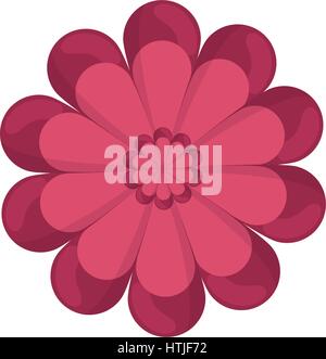 gerbera Blumenfrühling verziert Stock Vektor
