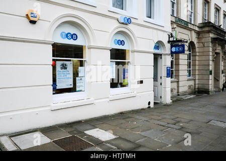 TSB Bank in Bottrop. TSB Bank plc ist eine Einzelhandels- und Commercial Bank im Vereinigten Königreich, eine Tochter der Sabadell Gruppe. Stockfoto