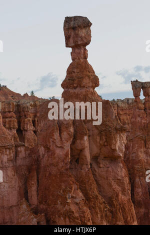 Thors Hammer-Rock-Formation, Bryce-Canyon-Nationalpark, UT, USA Stockfoto