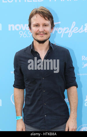 Sydney, NSW, Australien. 11. Februar 2017. SYDNEY, Australien - Februar 11 - Damon Herriman kommt bei Tropfest 2017 im 11. Februar 2017 in Sydney, Australien. Bildnachweis: Christopher Khoury/Australier / Presse/ZUMA Draht/Alamy Live-Nachrichten Stockfoto