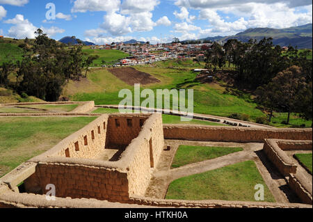 Ingapirca, Ecuador. 16. Oktober 2016. Die Inka-Stätte ist der am besten erhaltenen archäologischen Website aus Inka-Zeit in ganz Ecuador Ingapirca genannt. Aufgenommen am 16.10.2016. Foto: Reinhard Kaufhold/Dpa-Zentralbild/ZB | weltweite Nutzung/Dpa/Alamy Live-Nachrichten Stockfoto