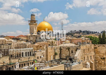 Altstadt von Jerusalem Stockfoto