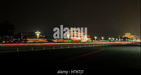 Nightscene des himmlischen Friedens Stockfoto