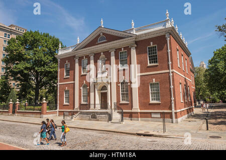 American Philosophical Society, Bibliothekssaal, Philadelphia, Pennsylvania, USA Stockfoto