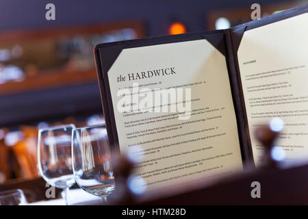 Abergavenny; Die Hardiwck; VEREINIGTES KÖNIGREICH. Stephen Terry; Wales; Celebrity Chef und Besitzer. Stockfoto