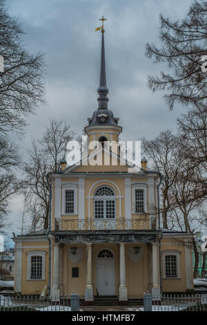 Kirche in Zarskoje Selo, Puschkin, Sankt Petersburg Stockfoto