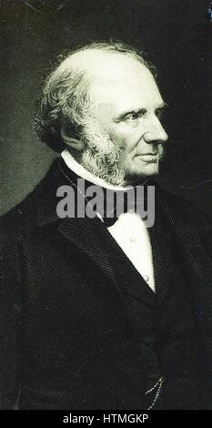 John Russell, Lst Earl Russell (1792-1878) englische Whig/liberaler Politiker. Premierminister 1842-1852. Großvater von Bertrand Russell. Wenn er in den Adelsstand erhoben wurde 1861 war er als Lord John Russell bekannt. Zu fotografieren. Stockfoto