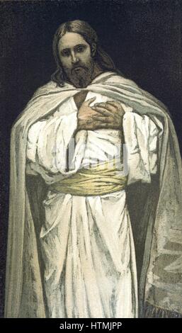 Unseres Herrn Jesus Christus. Illustration von J.J.Tissot für seine "Leben unseres Erlösers Jesus Christus", 1897. Oleographie. Farbe Stockfoto