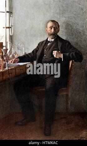 Alfred Nobel (1833-96), Schwedischer Chemiker Und Erfinder. Dynamit.  Dotierten Nobelpreise Stockfotografie - Alamy