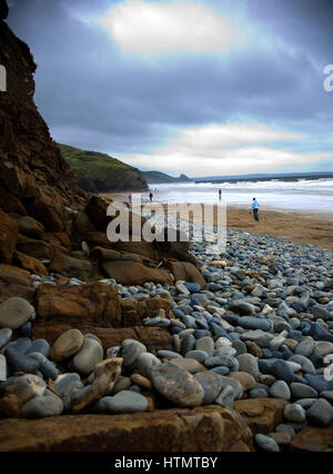 Neue Gale Beach Stockfoto