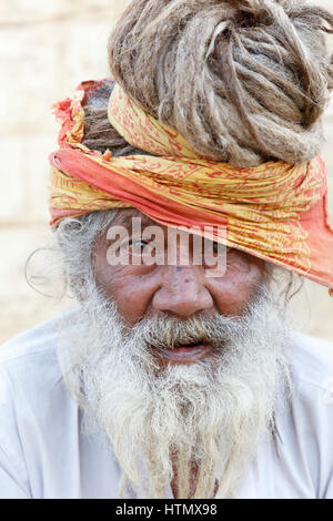 Porträt, Jaisalmer, Indien Stockfoto