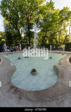 Sommergärten in St. Petersburg Stockfoto