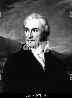 Johann Nepomuk Hofel 1786-1864 - Podobizna Malire Martina Molitora Stockfoto