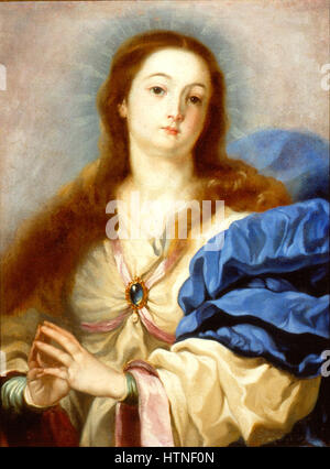 Padre Manuel El Jesuita - The Immaculate Conception - Google Art Project Stockfoto