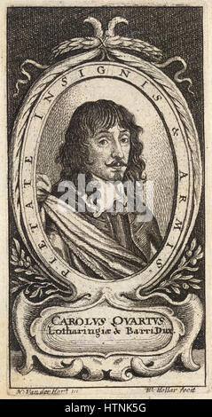 Wenzel Hollar - Karl IV. von Lothringen Stockfoto