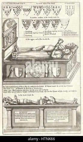 Wenceslas Hollar - Thomas Fisher und Sir William Petto (Denkmal) Stockfoto