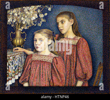 Lemmen, Georges - die beiden Schwestern oder die Serruys Schwestern - Google Art Project Stockfoto