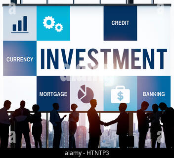 Wirtschaft Handel Accounting Finance Concept Stockfoto