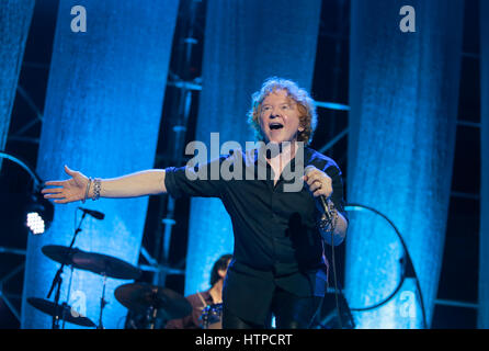 Einfach rote live in Mallorca, Spanien Stockfoto