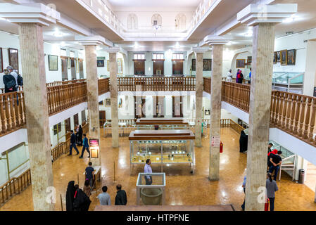 Museum in Aramenian apostolische Heiligen Erlöser-Kathedrale (umgangsprachlich Vank Kathedrale) im neuen Culfa Bezirk von Isfahan, Iran Stockfoto