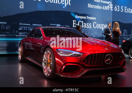 Mercedes AMG GT Concept auf der 87. Internationalen Genfer Autosalon Stockfoto