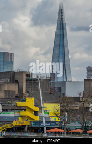 Die Skyline von London. Stockfoto