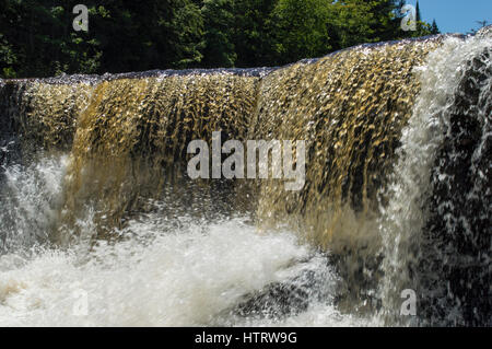 Tahquamenon Falls, Michigan Stockfoto