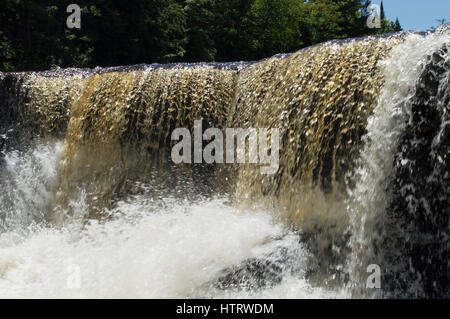 Tahquamenon Falls, Michigan Stockfoto